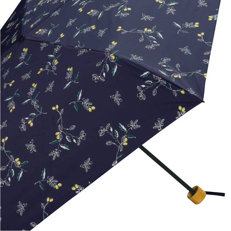 Wpc.折りたたみ日傘遮光軽量木の実mini