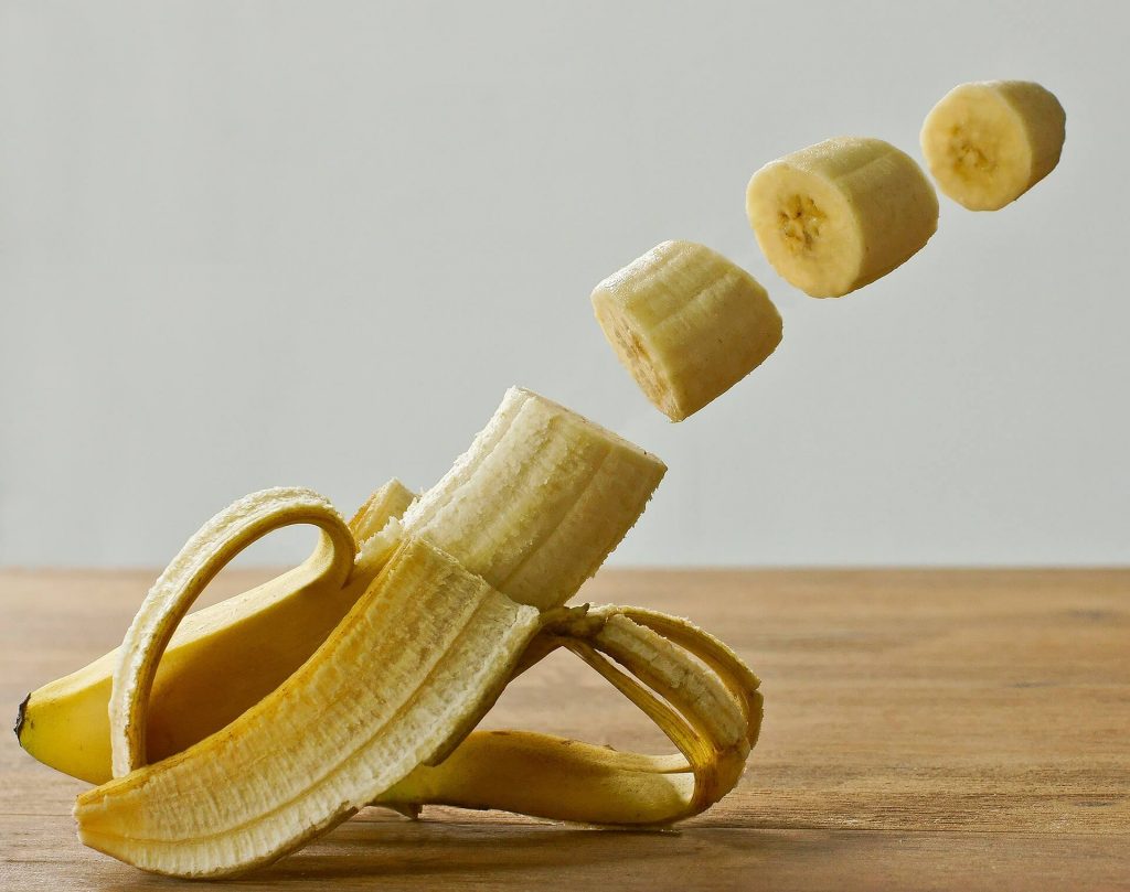 バナナ カット画像